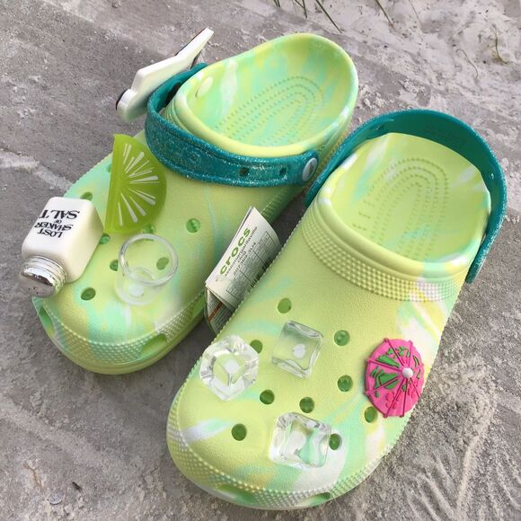 Crocs Margaritaville Jimmy Buffett Lime Green Limited Edition Men Size 13 New main image 12